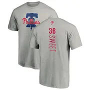 Men's Philadelphia Phillies ＃36 Devin Sweet Ash Backer T-Shirt